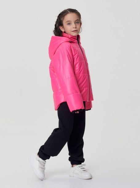 Фото3: картинка 786.20 Куртка на синтепоне , малиновый Choupette - одевайте детей красиво!
