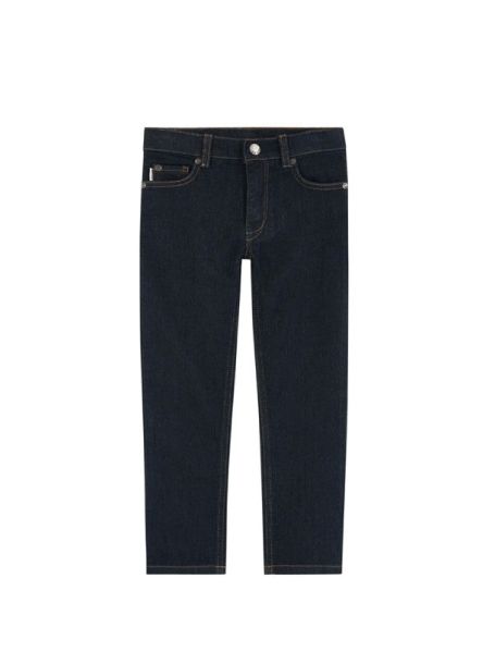 Фото1: 18.90 Синие классические джинсы для мальчика
