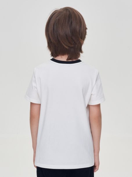 Фото4: картинка 08.107 Джемпер-футболка с принтом, экрю Choupette - одевайте детей красиво!