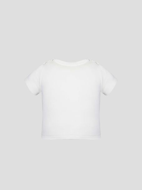 Фото2: Белая футболка с принтом пандой