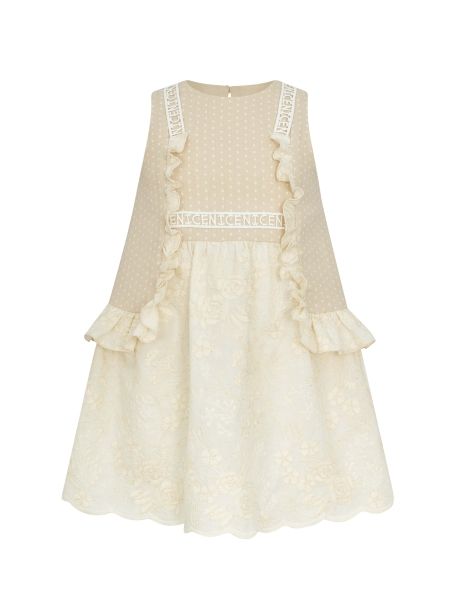 Фото1: картинка 29.1.112 Платье из муслина и шитья, комбинированный Choupette - одевайте детей красиво!