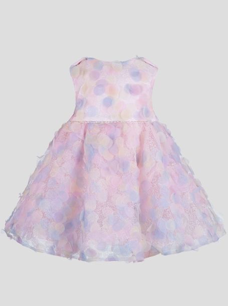 Фото2: картинка 1603.43 Платье нарядное Церемония из декоративной ткани, нежное конфетти Choupette - одевайте детей красиво!