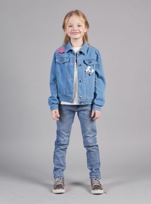 Фото1: Куртка джинсовая для девочки