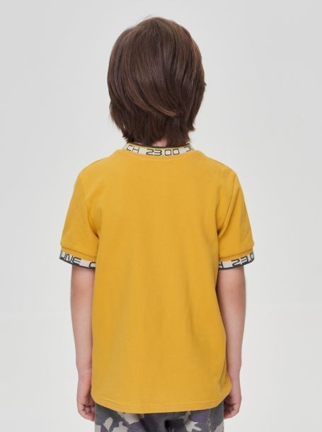 Фото3: картинка 03.107 Джемпер-футболка с декором, карри Choupette - одевайте детей красиво!