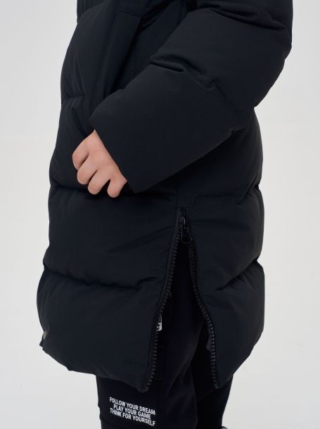Фото9: картинка 713.20 Пальто пуховое, удлиненное, черновый винил Choupette - одевайте детей красиво!