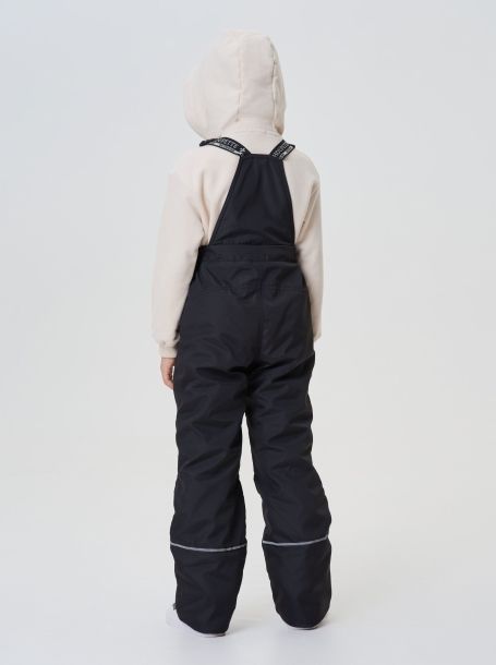 Фото5: картинка 621.1.20 Полукомбинезон утепленный ,черный Choupette - одевайте детей красиво!