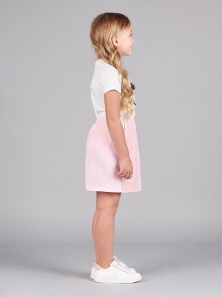 Фото4: Трикотажная розовая юбка