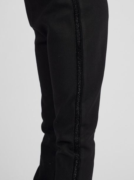 Фото5: 13.88 Черные брюки из джерси для девочки