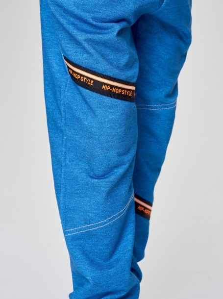 Фото5: Синие спортивные джинсы