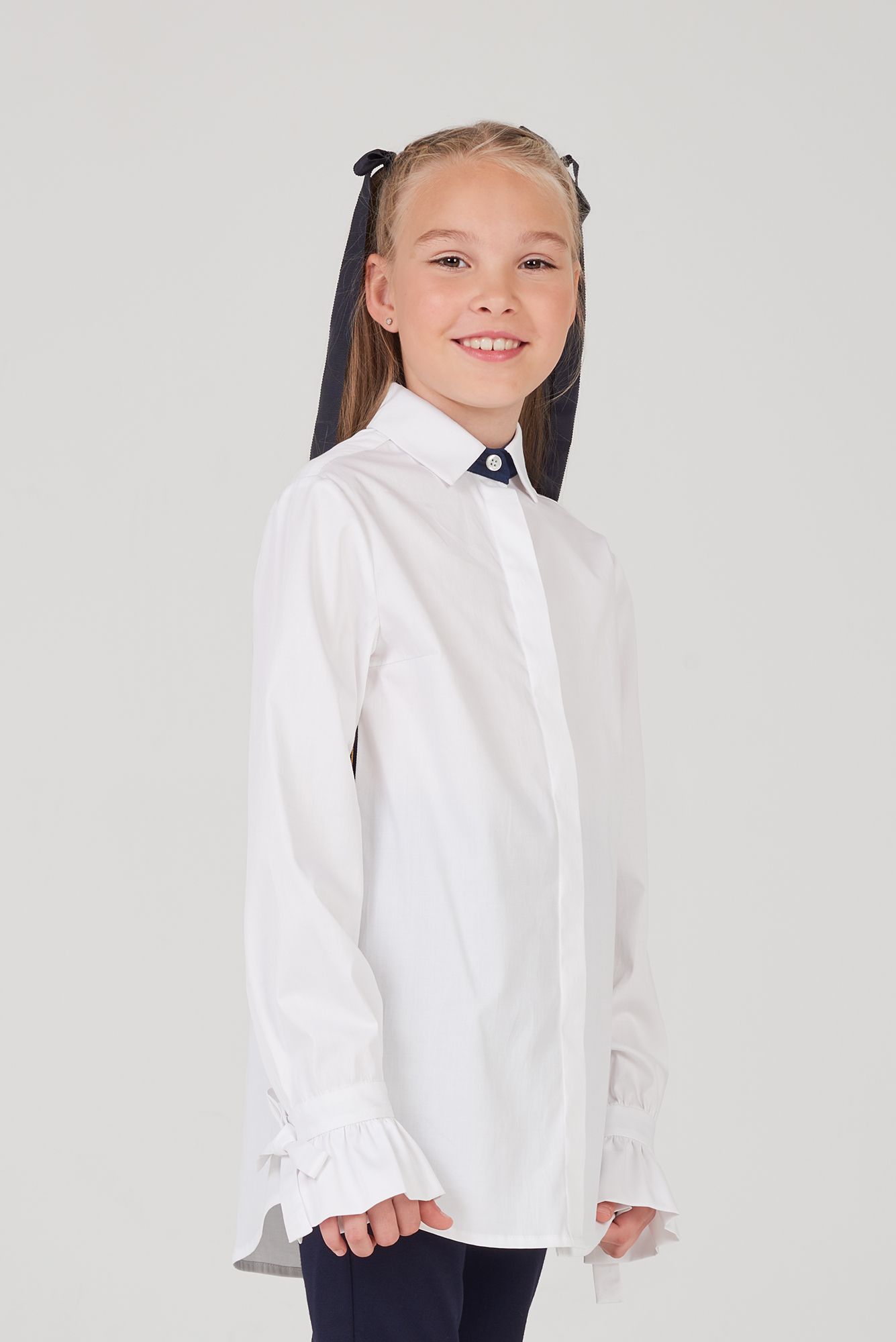 блузка белая для девочки валберис