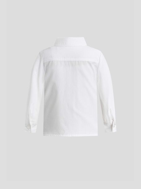 Фото2: Нарядная белая рубашка для мальчика