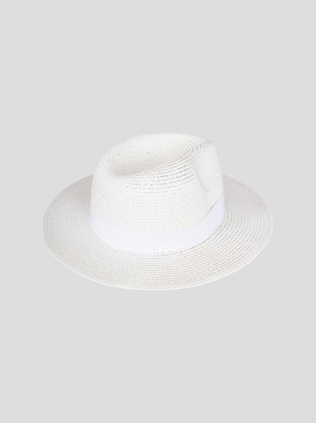 Фото2: Белая классическая шляпка для девочки