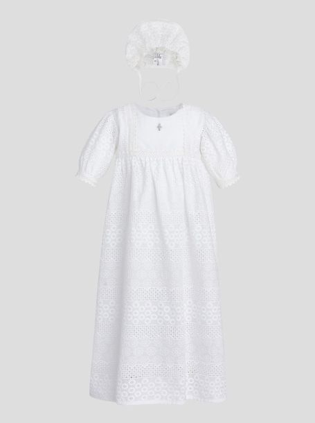 Фото1: 440.43 Крестильное платье с капором