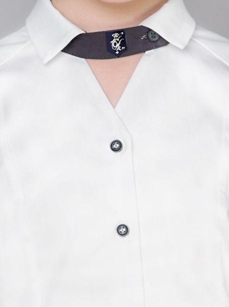 Фото3: Белая нарядная блузка