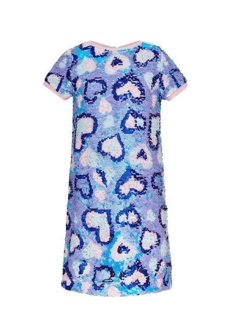 Фото1: Платье из реверсных пайеток, лаванда от Choupette 