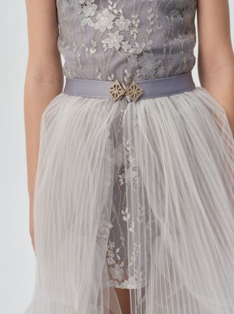 Фото9: Платье-футляр нарядное в комплекте с многоярусной юбкой от Choupette 