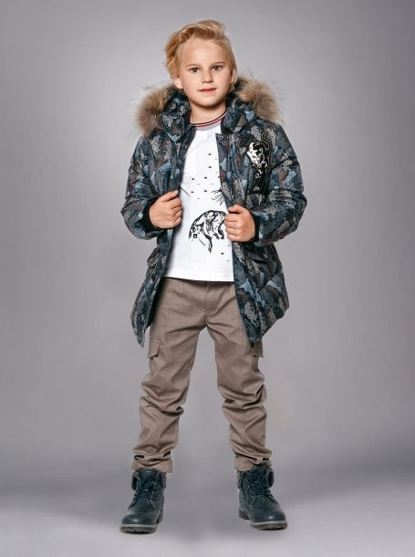 Фото1: 464.20 Детская зимняя куртка пуховая