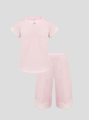 Фото1: Розовая пижама для девочки