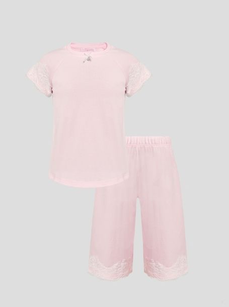 Фото1: Розовая пижама для девочки