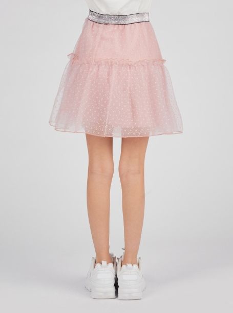 Фото4: 46.89 Розовая пышная юбка для девочки