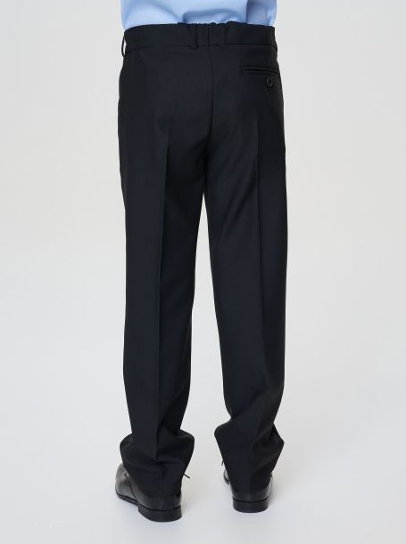 Фото4: Черные костюмные брюки для мальчика