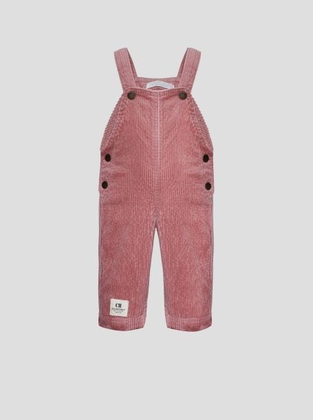 Фото1: картинка 68.108 Комбинезон вельветовый; розовый Choupette - одевайте детей красиво!