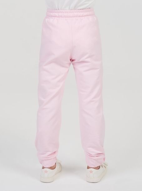 Фото7: Розовый трикотажный костюм для девочки