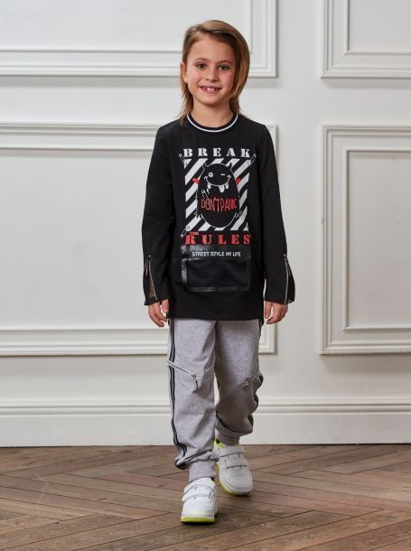 Фото1: Мягкие трикотажные брюки для мальчика