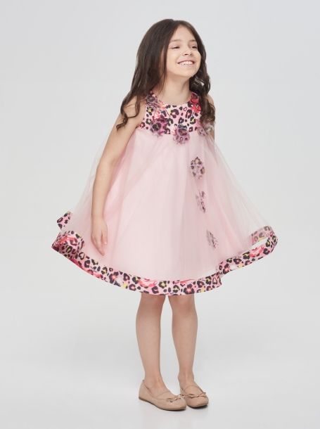 Фото3: Розовое платье с пышной юбкой