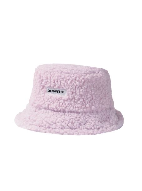 Фото1: Шляпа-панама из меха, розовый, б/р от Choupette 