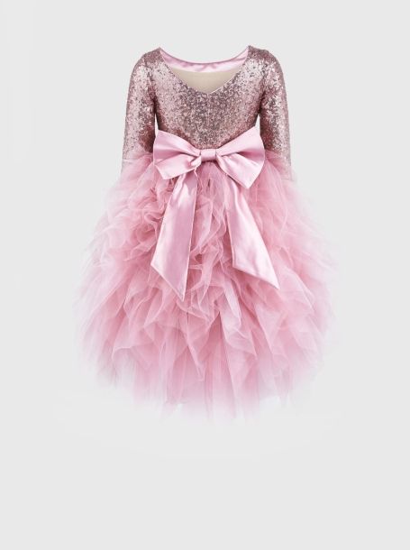 Фото9: Розовое платье с пышной юбкой из сетки