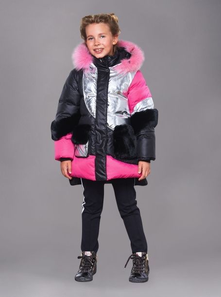 Фото1: Теплая куртка для девочки