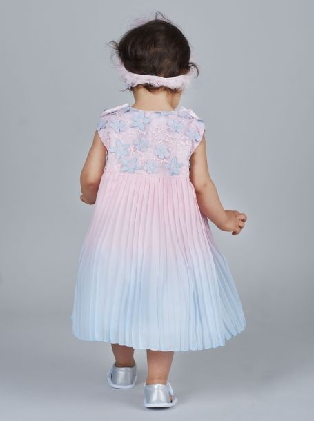 Фото2: Платье плиссе для девочки