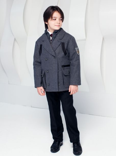 Фото1: 310.20 Теплое пальто для мальчика
