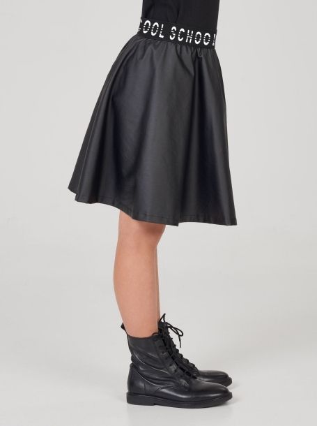 Фото3: Черная школьная юбка для девочки