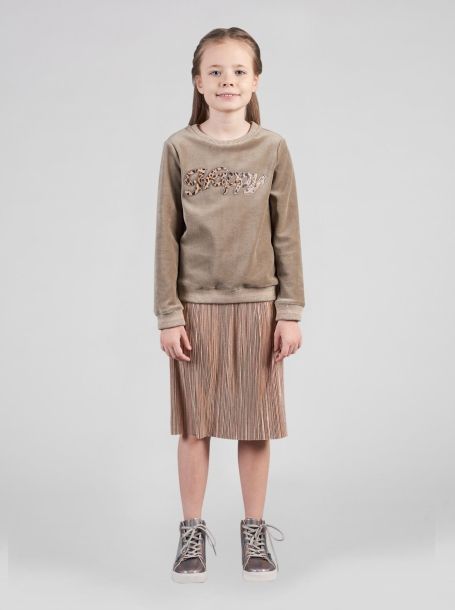 Фото1: 32.88 Блестящая нарядная юбка для девочки