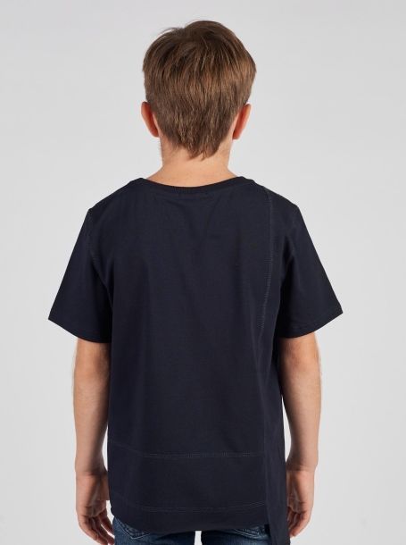 Фото3: 04.90 Синяя футболка для мальчика