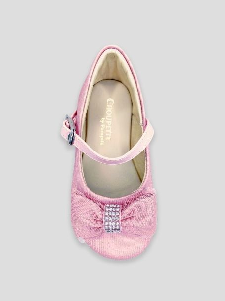 Фото2: Розовые туфли с бантиком