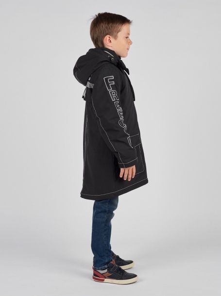 Фото2: Куртка парка с подкладкой из меха для мальчика