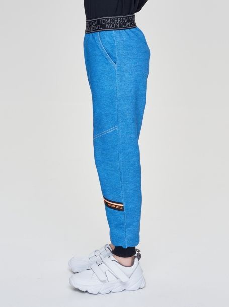 Фото3: Синие спортивные джинсы