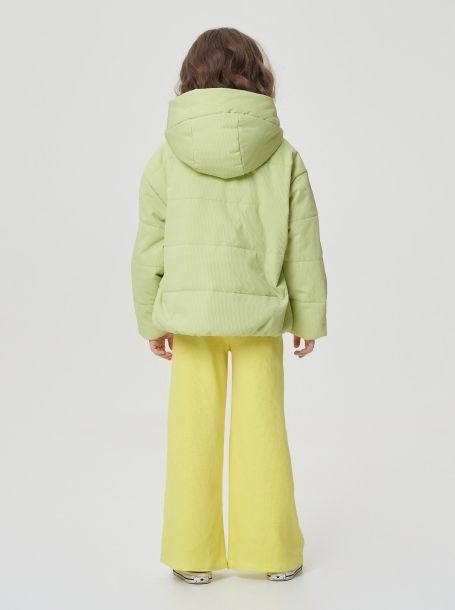 Фото8: картинка 779.20 Куртка на синтепоне, зелёный Choupette - одевайте детей красиво!