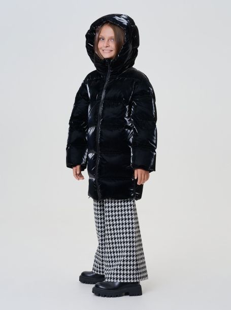 Фото5: картинка 751.20 Пальто пуховое, черный Choupette - одевайте детей красиво!