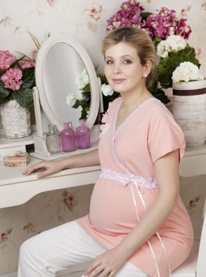 Фото1: 103.35 Домашний костюм для беременной 