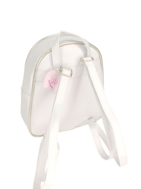 Фото2: Белый рюкзак для девочки