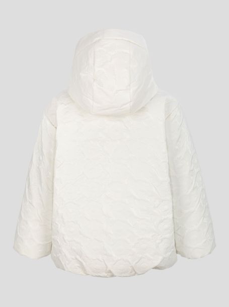 Фото10: картинка 767.20 Куртка утепленная из термостежки, теплый белый Choupette - одевайте детей красиво!