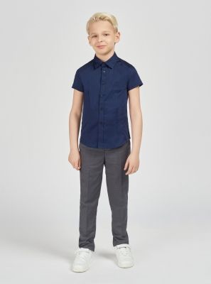 Фото1: Серые школьные брюки для мальчика