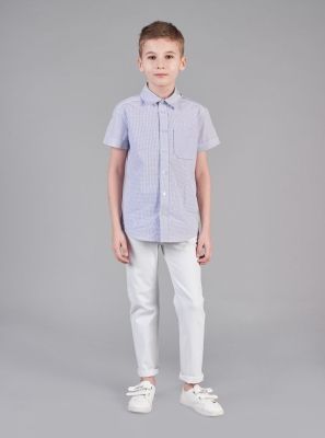 Фото1: Белые джинсы для мальчика