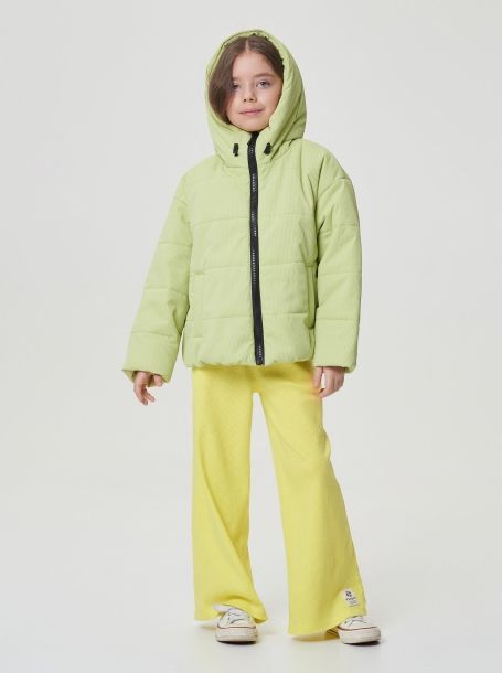 Фото10: картинка 779.20 Куртка на синтепоне, зелёный Choupette - одевайте детей красиво!