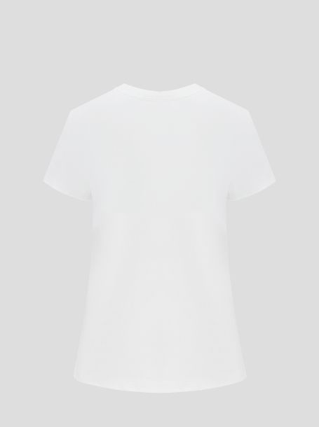 Фото2: Нарядная белая футболка для девочки