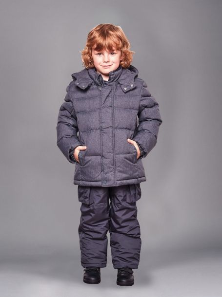 Фото1: Куртка для мальчика пуховая от Choupette 